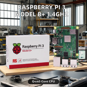 Placa DE DESARROLLO Raspberry Pi 3 B Plus para ARM quad-core 1,4 GHz 2,4 GHz 64-bit LPDDR2 SDRAM GHz 5GHz