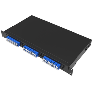 OTRANS Serie FM 1U 72F Bandeja de fibra óptica de diseño fijo 125 Panel de conexión óptica para FTTX Uso D Tipo D Distribución fusionada - Product Image 1