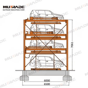 Máy đỗ xe đa cấp không gian công cộng thủy lực đỗ xe thông minh - Product Image 3