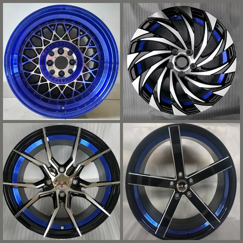 Passenger car wheels rims 15 inch 4 holes car wheels rims alloy 4*100 4*114.3 5holes 5*100 aluminum alloy