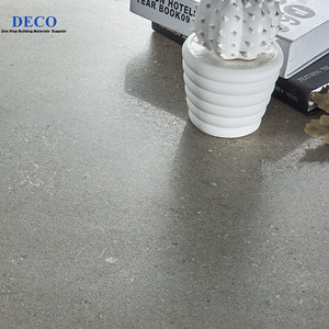 Đầy Đủ Cơ Thể Thiên Nhiên Terrazzo Gạch Vinyl Patio Phòng Khách Phòng Tắm Sứ Gạch Sàn 600*1200Mm Cổ Điển Hiện Đại Matte Màu Xám - Product Image 5