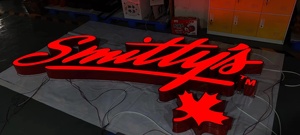 工場直接カスタム屋外ビジネスステンレス鋼RGB LED照明付きチャンネルレターサイン、3D LEDフロントライトレターサイン。 - Product Image 5