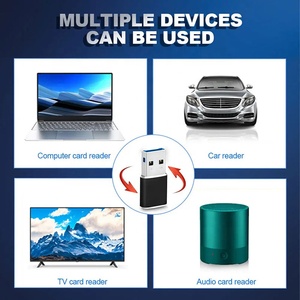 SDXC/tf卡读卡器5Gbps USB3.0 USB 3.0微型SDXC SD tf卡读卡器适配器 - Product Image 6