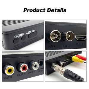 กล่องรับสัญญาณดิจิทัลดีวีบีแบบ USB T2กล่อง H 264ถอดรหัส MPEG-4กล่องรับสัญญาณ T2กล่อง HD - Product Image 3