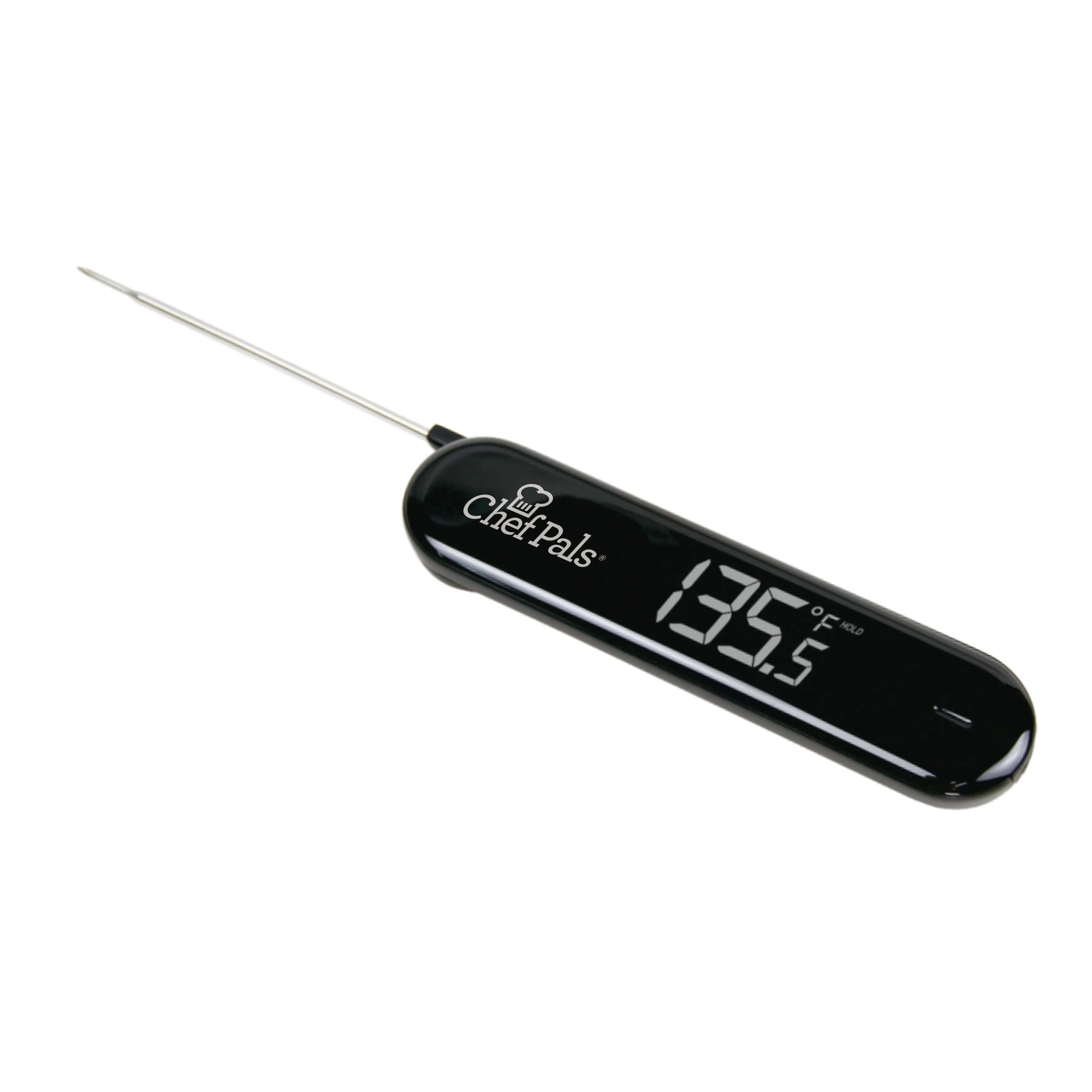 Termometro per carne a lettura istantanea digitale impermeabile IPX7 ricarica USB grande Display LCD Grill termometro per alimenti
