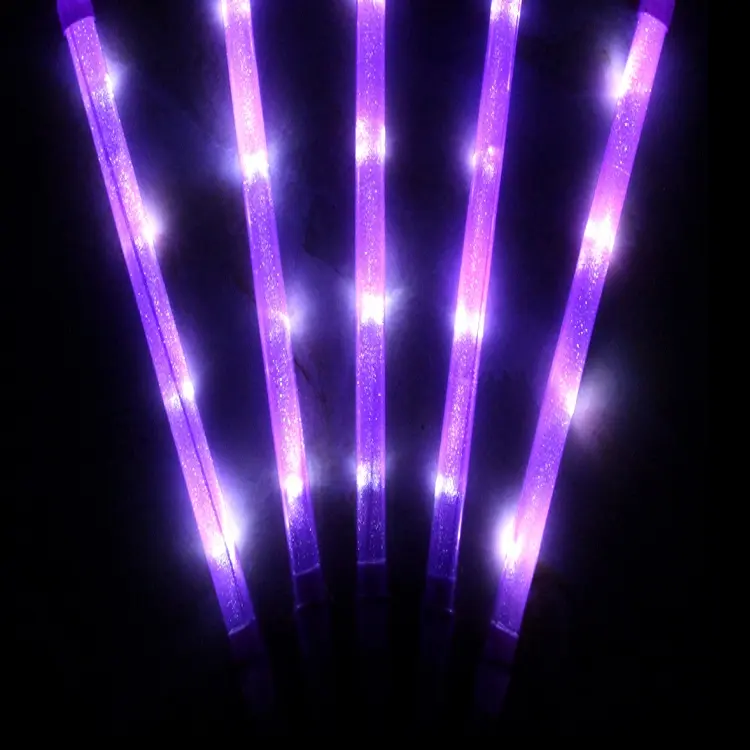 Palo de espuma de plástico para conciertos, luces LED coloridas para fiesta, venta al por mayor