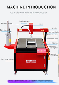 カスタマイズされた3軸または4軸自動接着剤ディスペンサーロボットCNCプログラミング接着剤ディスペンサーマシン - Product Image 4