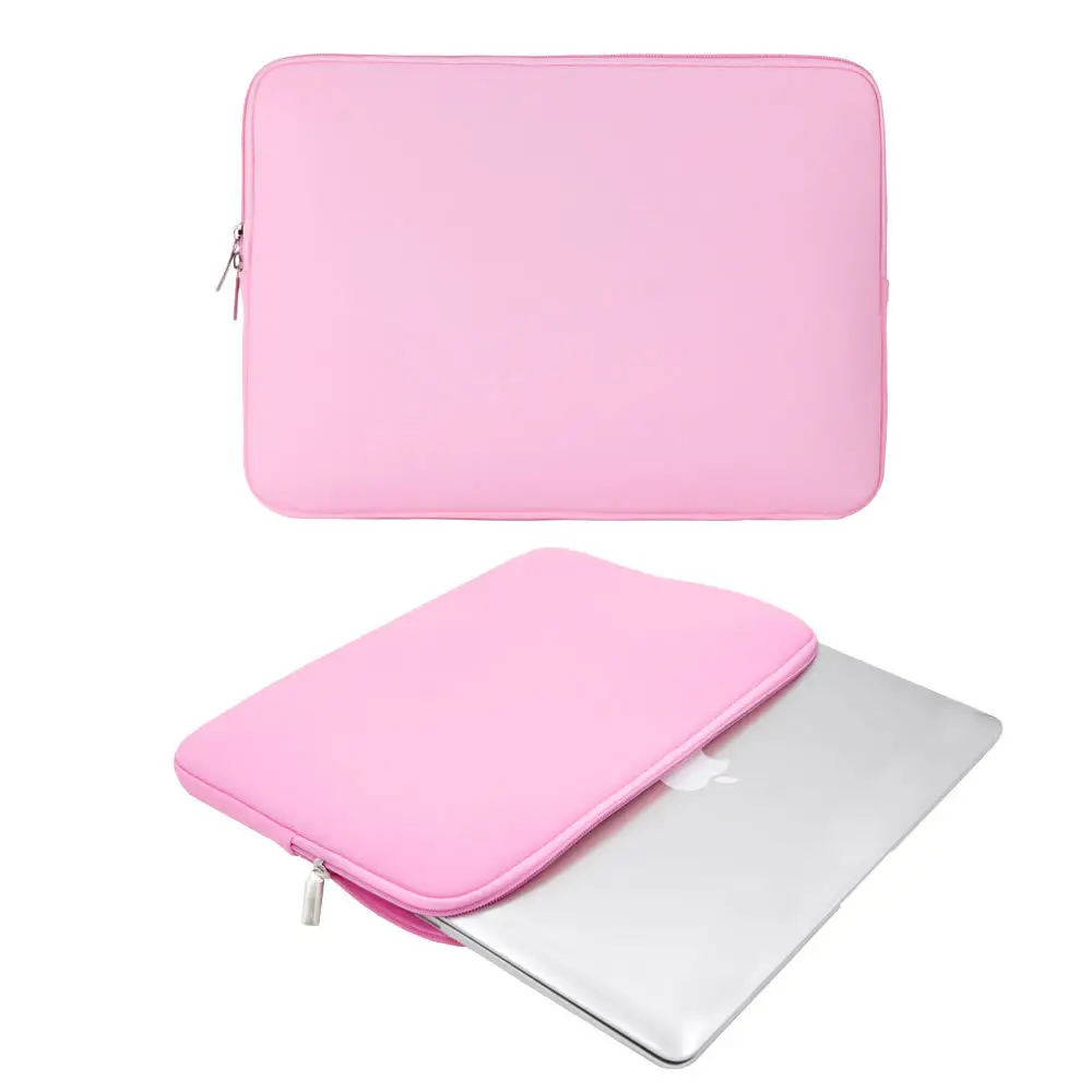 2023 사용자 정의 간단한 보호 태블릿 가방 네오프렌 노트북 슬리브 양털 컴퓨터 커버 태블릿 서류 가방 운반 가방