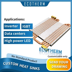 Tùy chỉnh lớn <span class=keywords><strong>Peltier</strong></span> gạch IGBT tản nhiệt chất lỏng lạnh Tấm tản nhiệt nước làm mát khối - Product Image 2