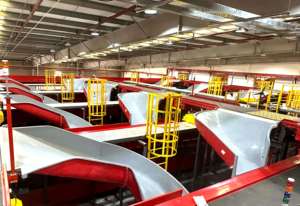 Luhui trọng lực băng tải tùy chỉnh kho phân loại máy công nghiệp khoan băng tải chuyển bưu kiện băng tải xoắn ốc máng - Product Image 3