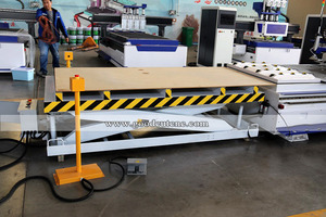 Venta caliente Linear ATC CNC Nesting Rrouter Machine para cortar y grabar madera MDF - Product Image 4