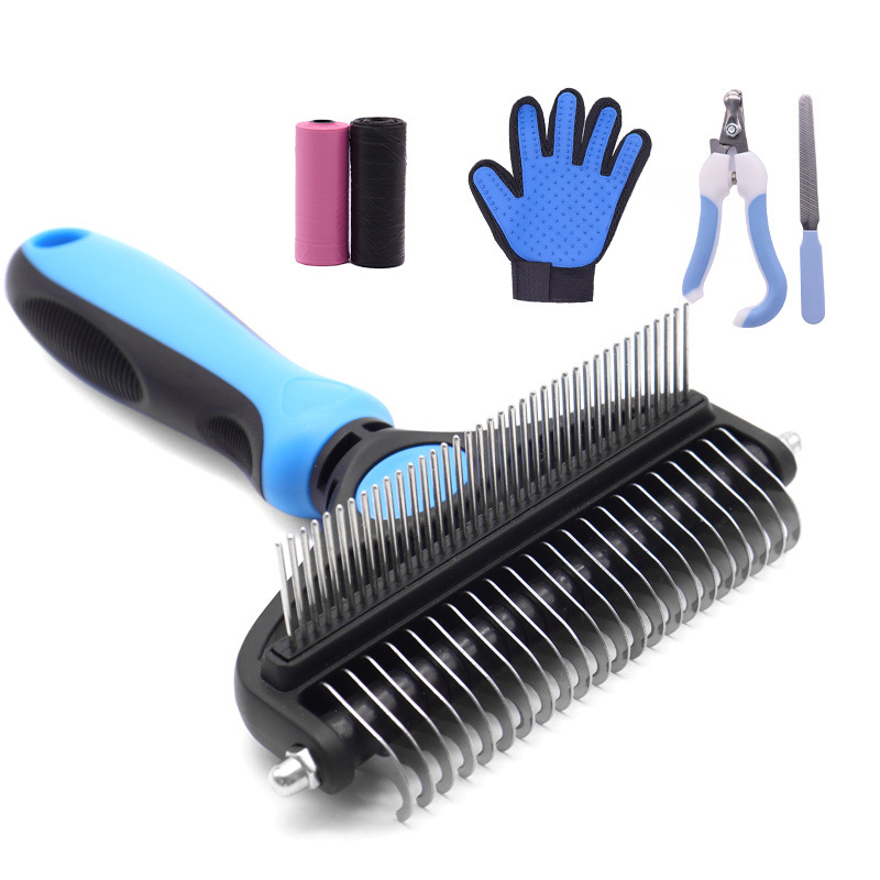 Large comb row comb-set of six