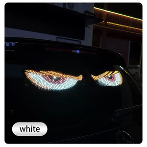 Devil's Eye Windscreenライト調整可能なダイナミックDevil's Eyeディスプレイトラックと車用 | ユニバーサル5V | 自動車インテリア
