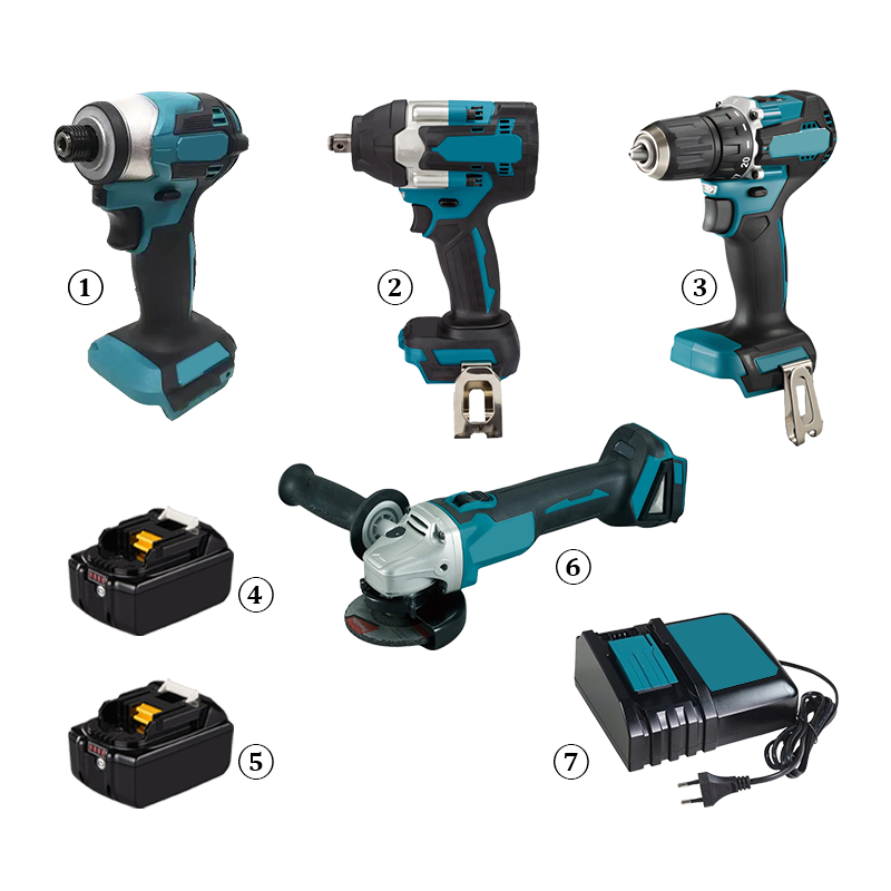 Cordless Power Tool Combo Kit