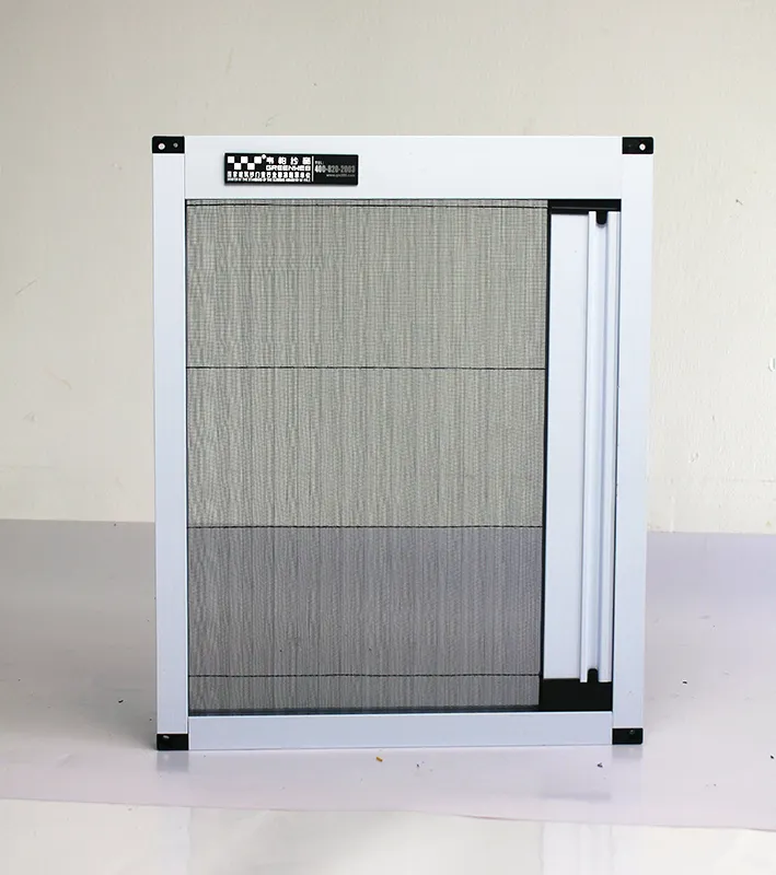 Porta e janela deslizante de alumínio retrátil de poliéster invisível de fácil instalação