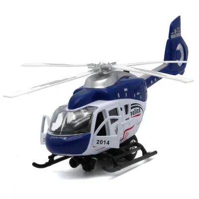 재고 풀백 다이캐스트 911 경찰 소방 헬리콥터 모델 장난감 오픈 도어 사운드 라이트 어린이를위한 금속 헬리콥터 장난감