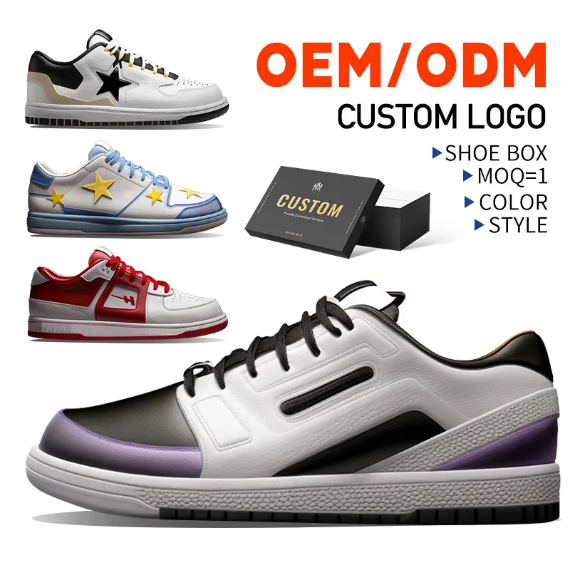 2023 Offre Spéciale Design chaussures originales unisexe plat mode décontracté sport baskets Logo personnalisé chaussures pour hommes