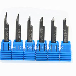 批发<span class=keywords><strong>CNC</strong></span>钻石V路由器钻头PCD雕刻工具，用于雕刻石材大理石花岗岩
