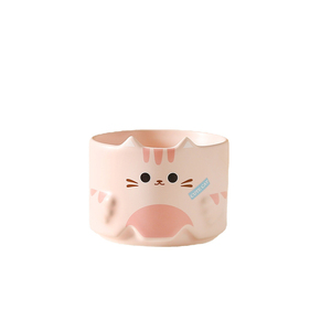 Promotional Gift Stackable Ceramic Cute Cat Design Water <strong>Cup</strong>