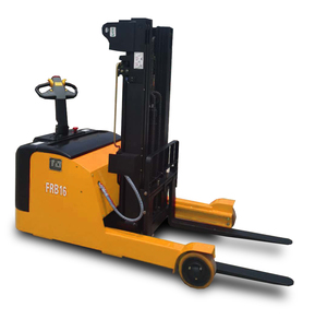 1.5 ton 2 ton tam elektrikli ileri karşı dengeli dubleks üçlü direk maksimum yükseklik 6 m istifleyici vinç hareketli - Product Image 1