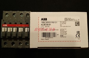Per ABB nuovissimo contattore 24V DC AL30-30-01 originale autentico prodotto di controllo industriale e programmazione PLC