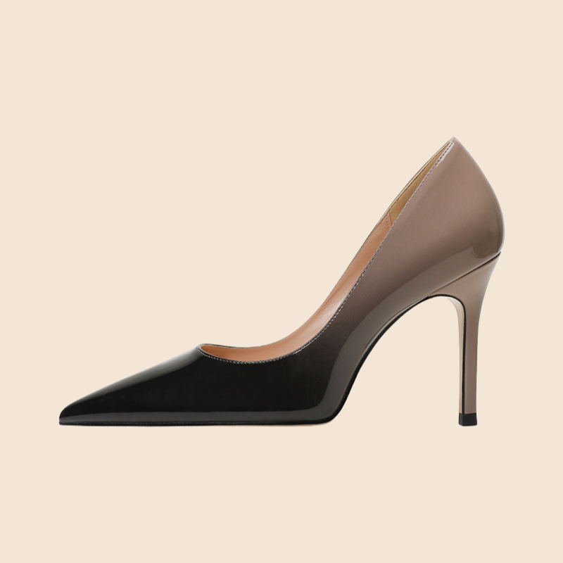 Noir-Beige Dégradé