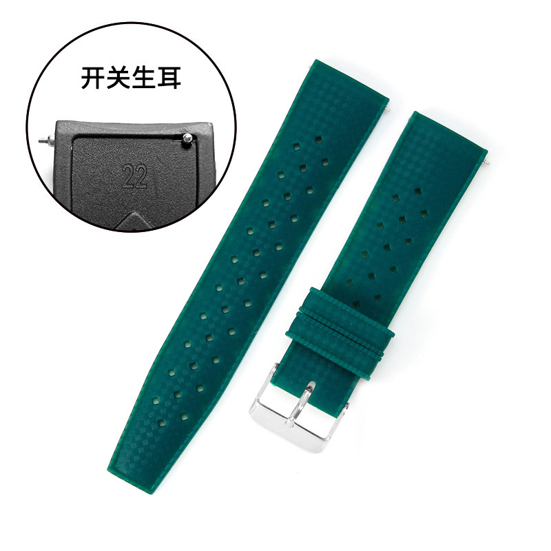 Vert foncé - boucle acier -K1