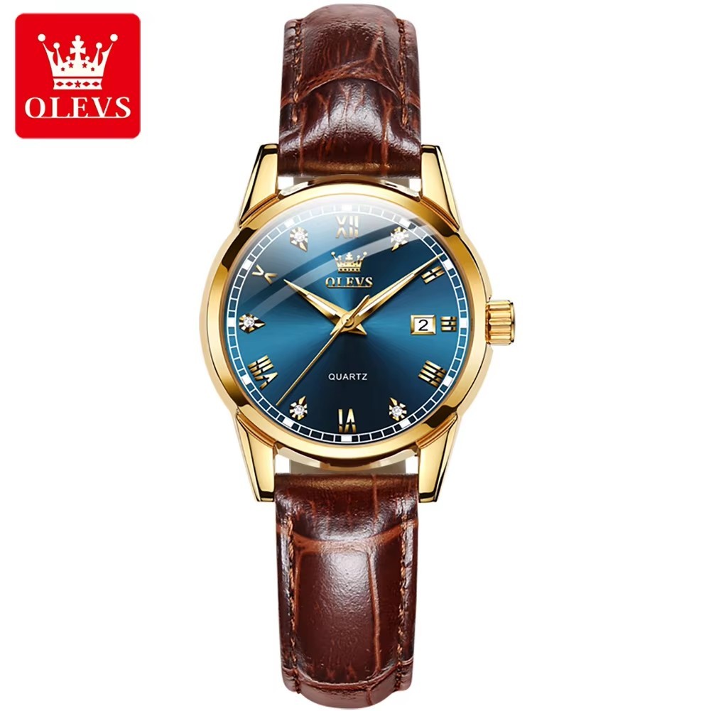 Women blue gold