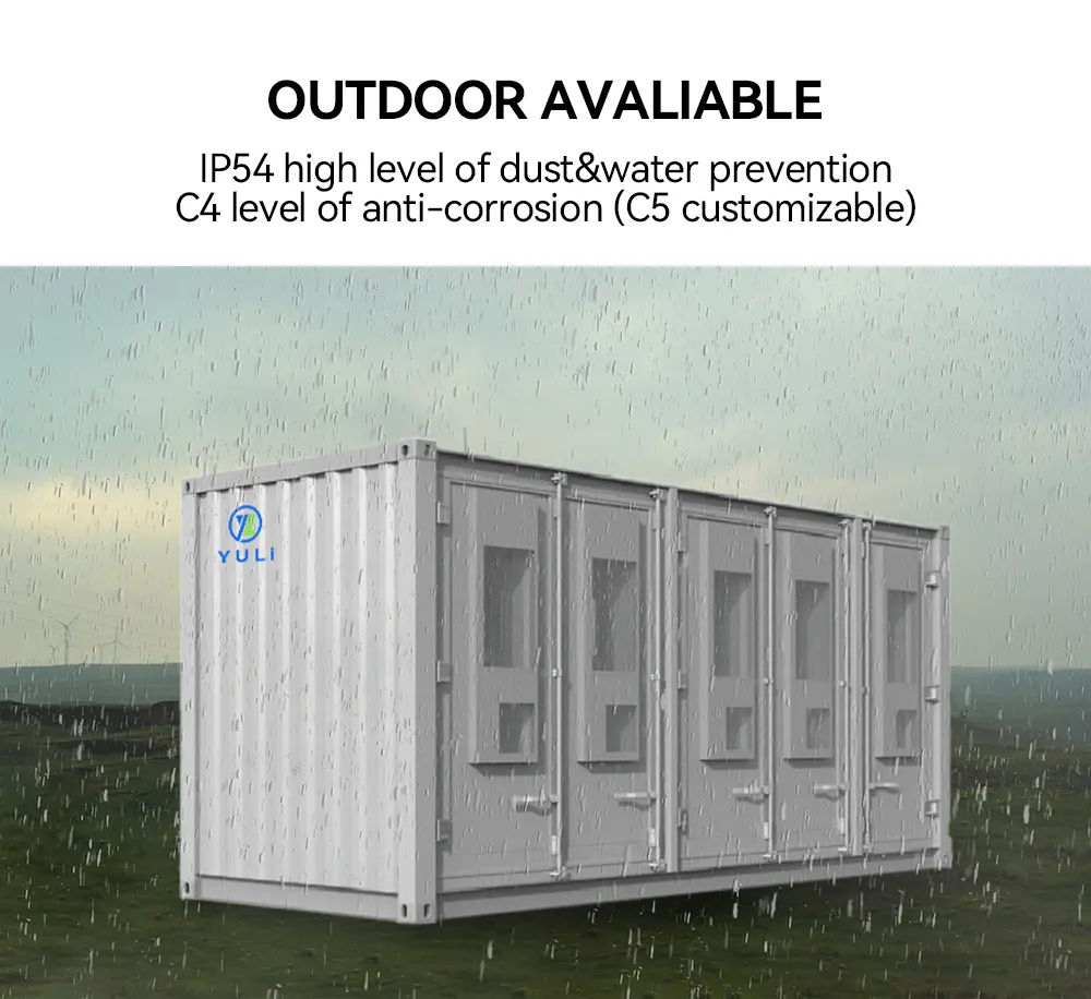 1.5mW 1.6mwh công nghiệp ESS lưu trữ năng lượng container năng lượng mặt trời LiFePO4 pin năng lượng Hệ thống lưu trữ