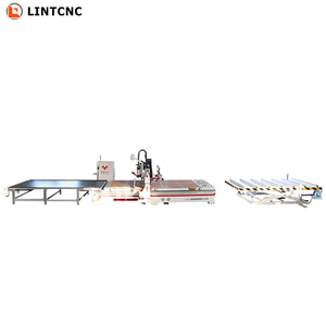 Enrutador CNC de panel de madera de descarga de carga automática ATC lineal 9kw con servomotores 8 herramientas 1325 2030 - Product Image 6