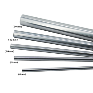 Any Length Chromed <strong>Linear</strong> Rail Round Rod <strong>for</strong> 3d Printer <strong>Linear</strong> <strong>Guide</strong> HLTNC <strong>CNC</strong> <strong>Linear</strong> Rail - Product Image 1