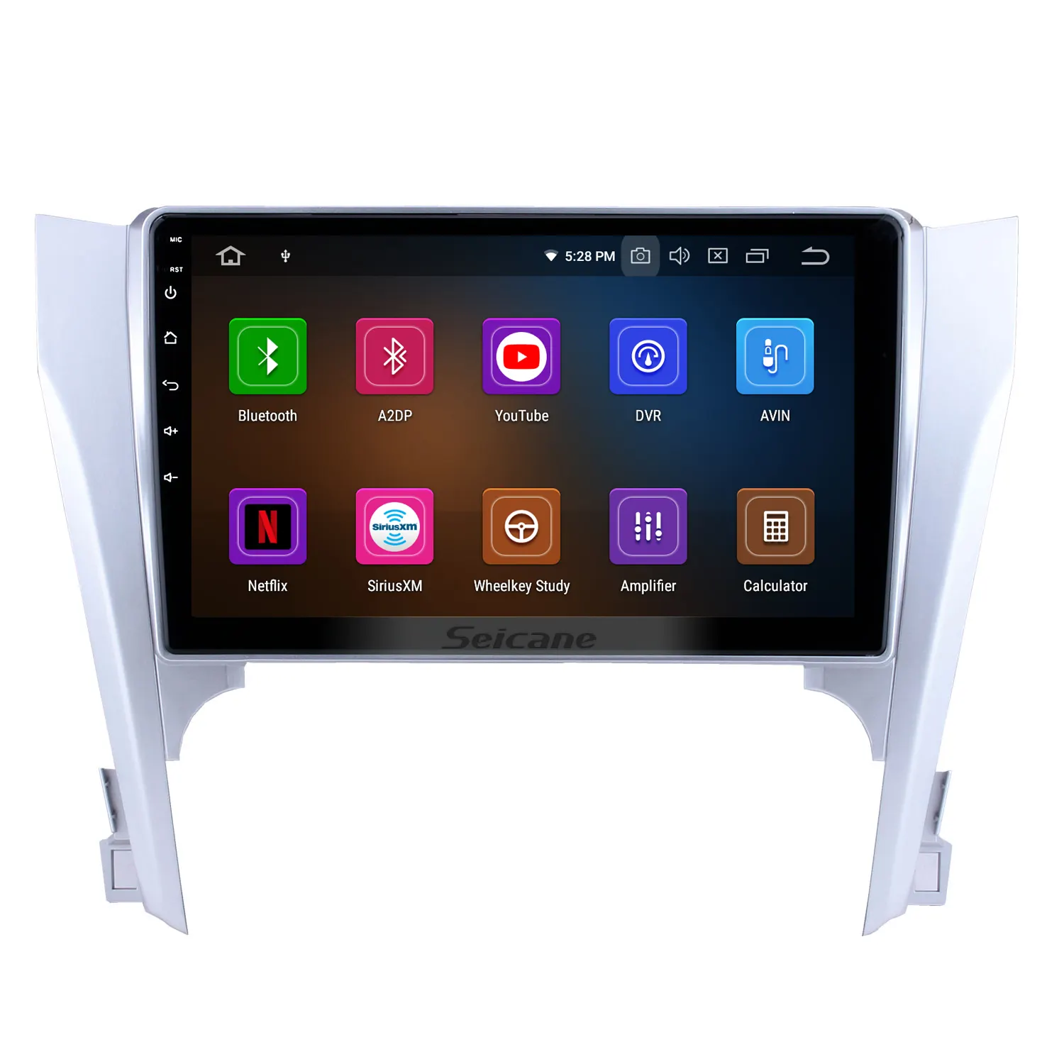10.1 inç Android 11.0 dokunmatik ekran otomobil radyosu Toyota CAMRY 2012 2013 2014 2015 kafa ünitesi ile TV USB WiFi OBD2