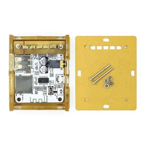 Amplificador para placa Bluetooth de audio con tarjeta USB TF reproducción de decodificación de audio antes de la caja de adición de micrófono Electret de salida