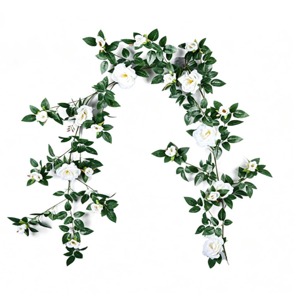 Guirlande de fleurs blanches, 1 bande