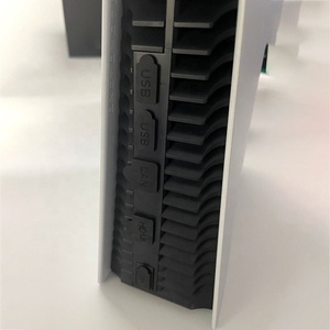 PS5คอนโซลเกมซิลิโคน7-in-1ชุดป้องกันฝุ่นปลั๊กป้องกันฝุ่นอุปกรณ์เสริมที่คลุมอินเตอร์เฟซ HDMI USB ชุดป้องกันฝุ่น