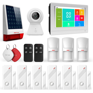 Sistema de alarma de seguridad 4G Wifi de 7 pulgadas