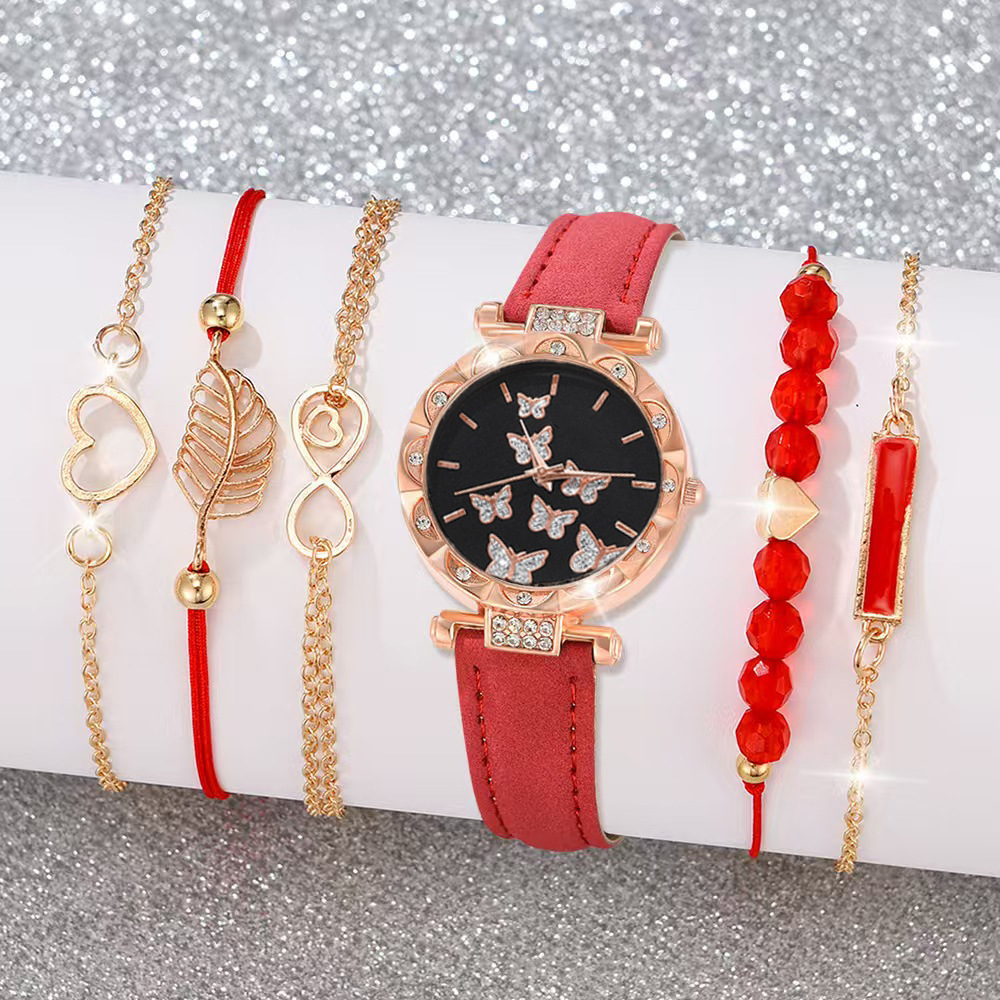 1#Red Bracelet Set