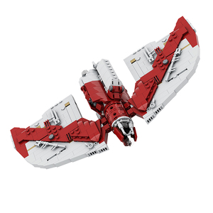 Funbuild yıldız Jedi servisi 2 blok oyuncak savaşları MOC-156153 T-6 mekik yapı taşları oyuncak - Product Image 3