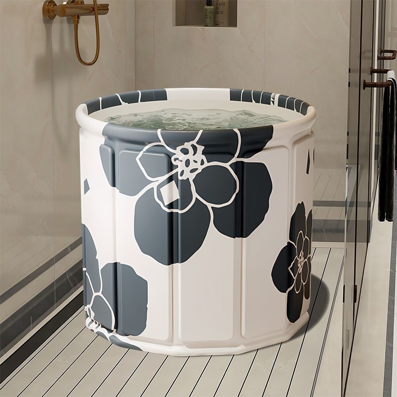Black and white flowers