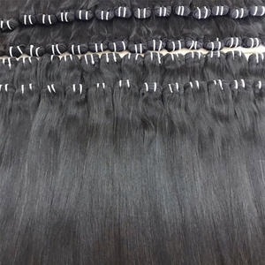 Bone Straight Vietnamese Indian Hair <strong>Bundles</strong> for Women Machine Double Weft Wholesale Raw Hair Extensions From Trusted Vendor - Product Image 1