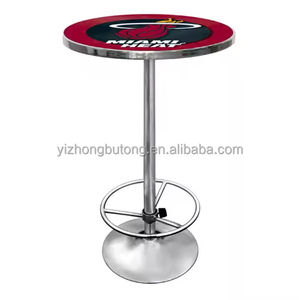 Özelleştirme çoklu renk yuvarlak yüksek <span class=keywords><strong>masa</strong></span> metal kaldırma dayanıklı ticari mobilya yemek için bar masası otel restoran - Product Image 3