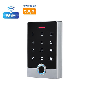 Seguridad inteligente exterior impermeable/resistente a la intemperie caja de Metal Wifi Tuya App huella digital cerradura de puerta teclado Control de acceso - Product Image 4