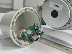 SINREY SIP743V IPネットワークスピーカー、高忠実度、低遅延屋内パブリックアドレスシステムは、POEインターホンサポートOEMを提供します - Product Image 4