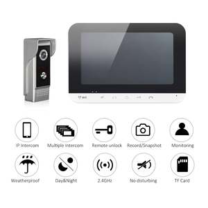 Cheap <strong>4</strong> <strong>Way</strong> Wireless <strong>Intercom</strong> <strong>System</strong> , Doorbell Camera Interphone <strong>4</strong> Wire Cable Connect - Product Image 4