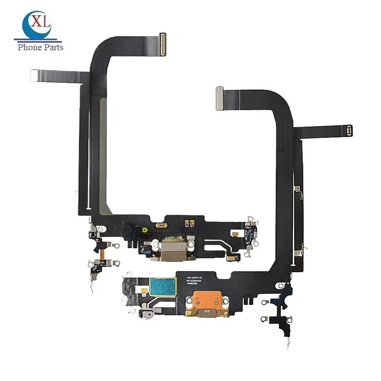 Reemplazo Original de piezas de puerto de carga USB Dock Connector Flex Cable para iPhone 14 14 Pro 14 Pro Max 14, 13, 12, 11 Pro Max Xs