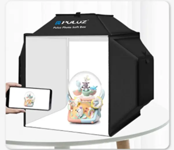 Luz Led de alta calidad Yes Softbox para Studio PULUZ 40cm Kit de iluminación de fotografía