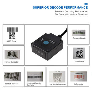 固定マウントリーダーQrコードPdf417バーコードスキャナー1d2dバーコードスキャナーモジュール - Product Image 2
