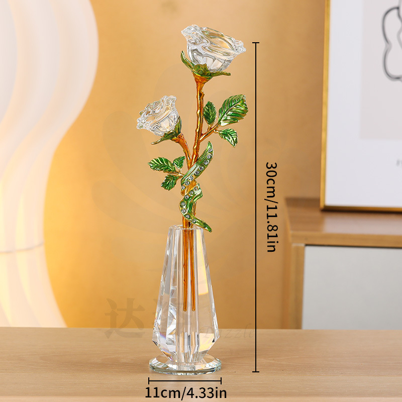 New 2 premium white roses