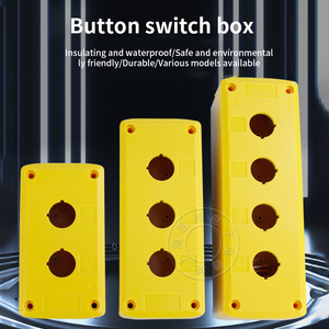 High Quality 1hole 2 Holes 3 Holes <strong>Push</strong> <strong>Button</strong> Box Waterproof <strong>Button</strong> Box 22mm <strong>Installation</strong> Dust-proof <strong>Push</strong> <strong>Button</strong> <strong>Switch</strong> - Product Image 2