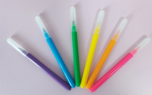 OEM özel fabrika doğrudan fiyat 24 renk yıkanabilir işaretleyici kalem toksik olmayan su renk kalem orta Fiber ucu öğrenci çocuk çizim için - Product Image 6